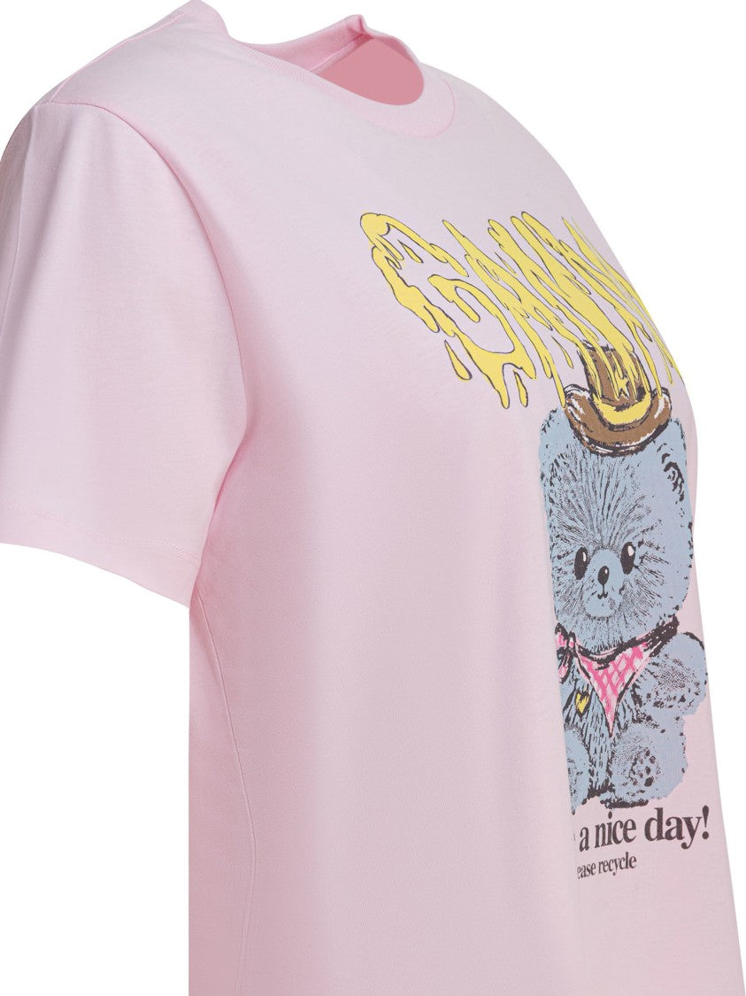 Ganni "Bear" Cotton T-Shirt