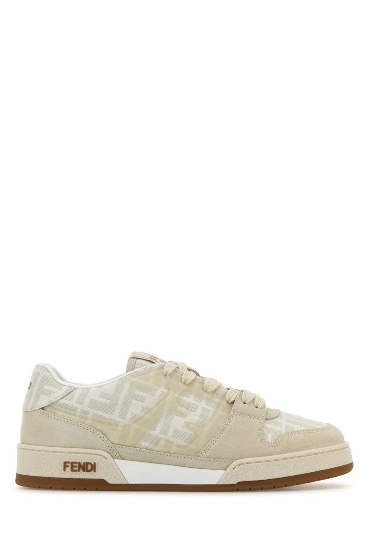 Fendi Embroidered Match Sneakers