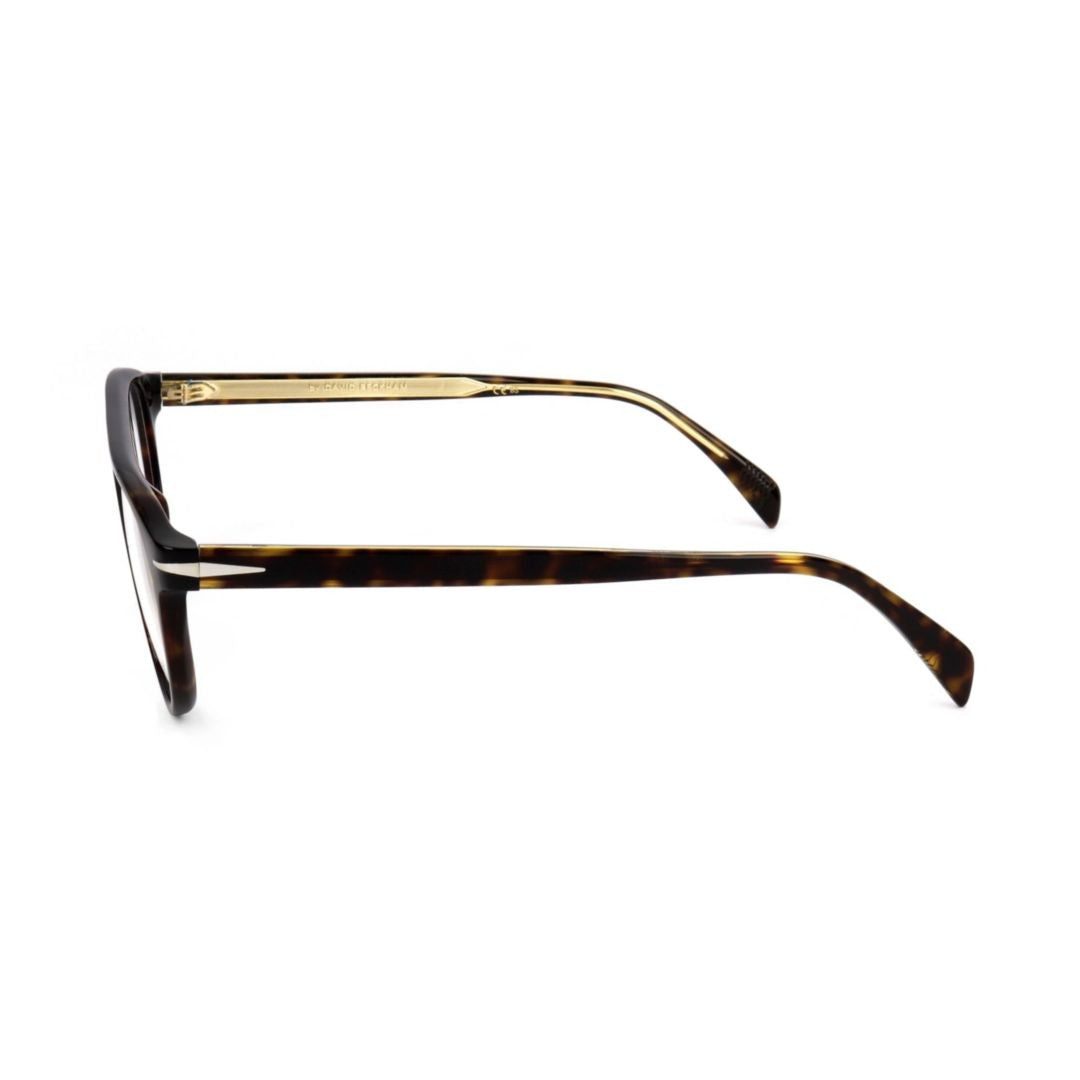 David Beckham Db 7024 Tortoiseshell Round Rectangular Eyeglasses