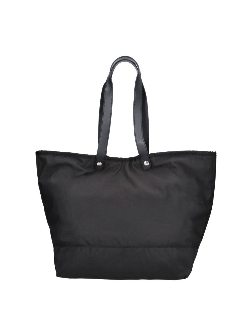 Vivienne Westwood Black Structured Minimalist Shoulder Bag
