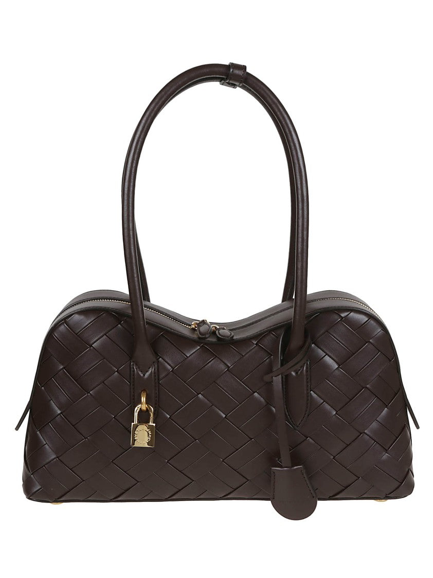 Stella Mccartney Handwoven Brown Tote