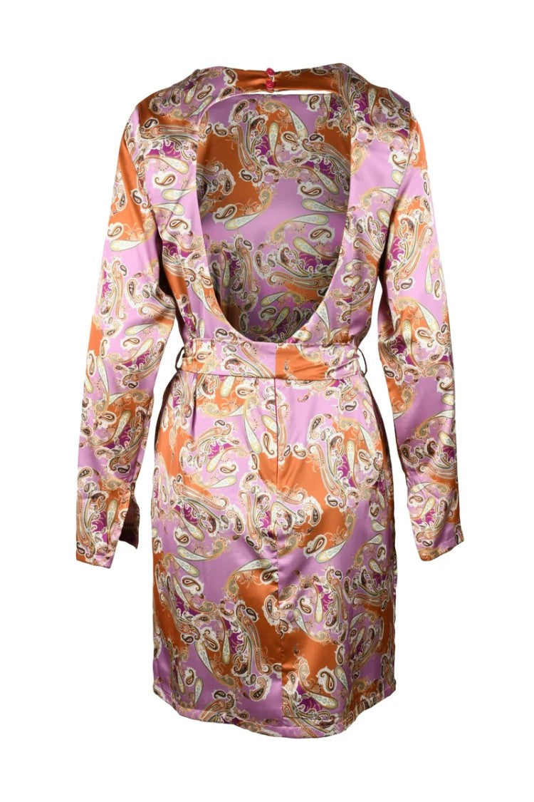 Think Polyester Dress - Multicolor