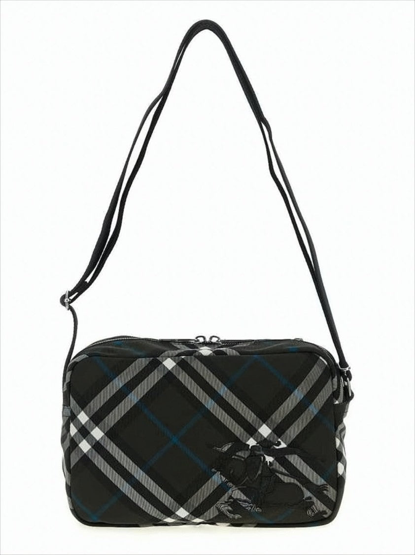 Burberry Rectangular Plaid Shoulder Bag
