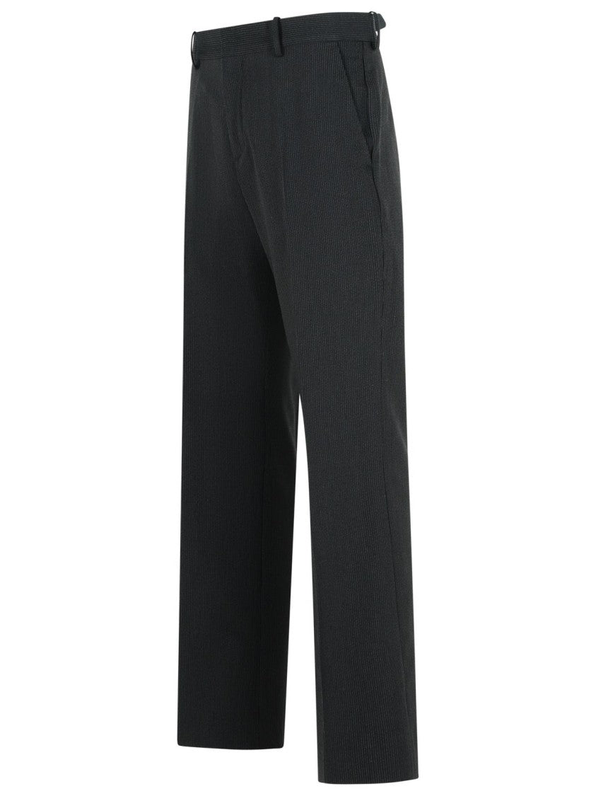 Acne Studios Black Wool Blend Pants