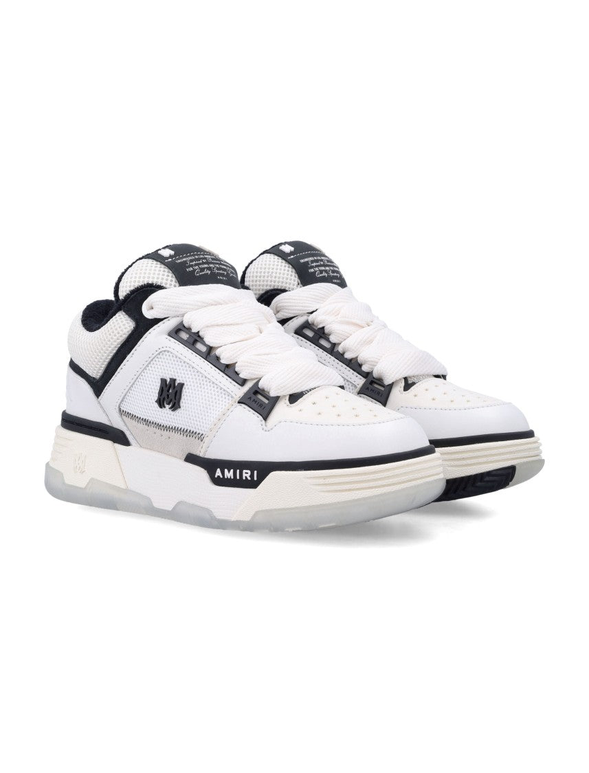 Amiri Ma Chunky Leather Mesh Star Sneakers