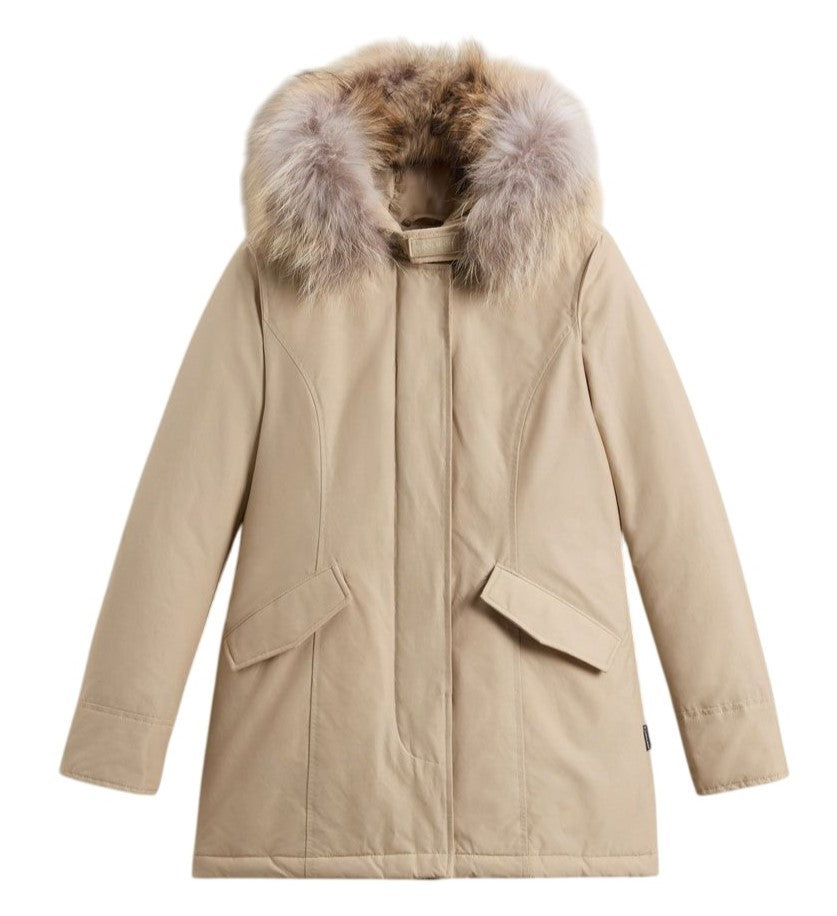 Woolrich Arctic Raccoon Parka With Detachable Fur Trim