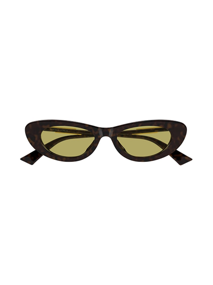 Bottega Veneta Brown Bv1447s Cat-Eye Tortoiseshell Sunglasses