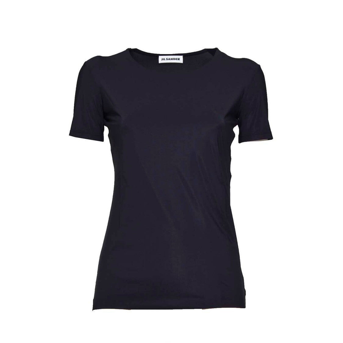 Jil Sander Black Cotton Fitted T-Shirt
