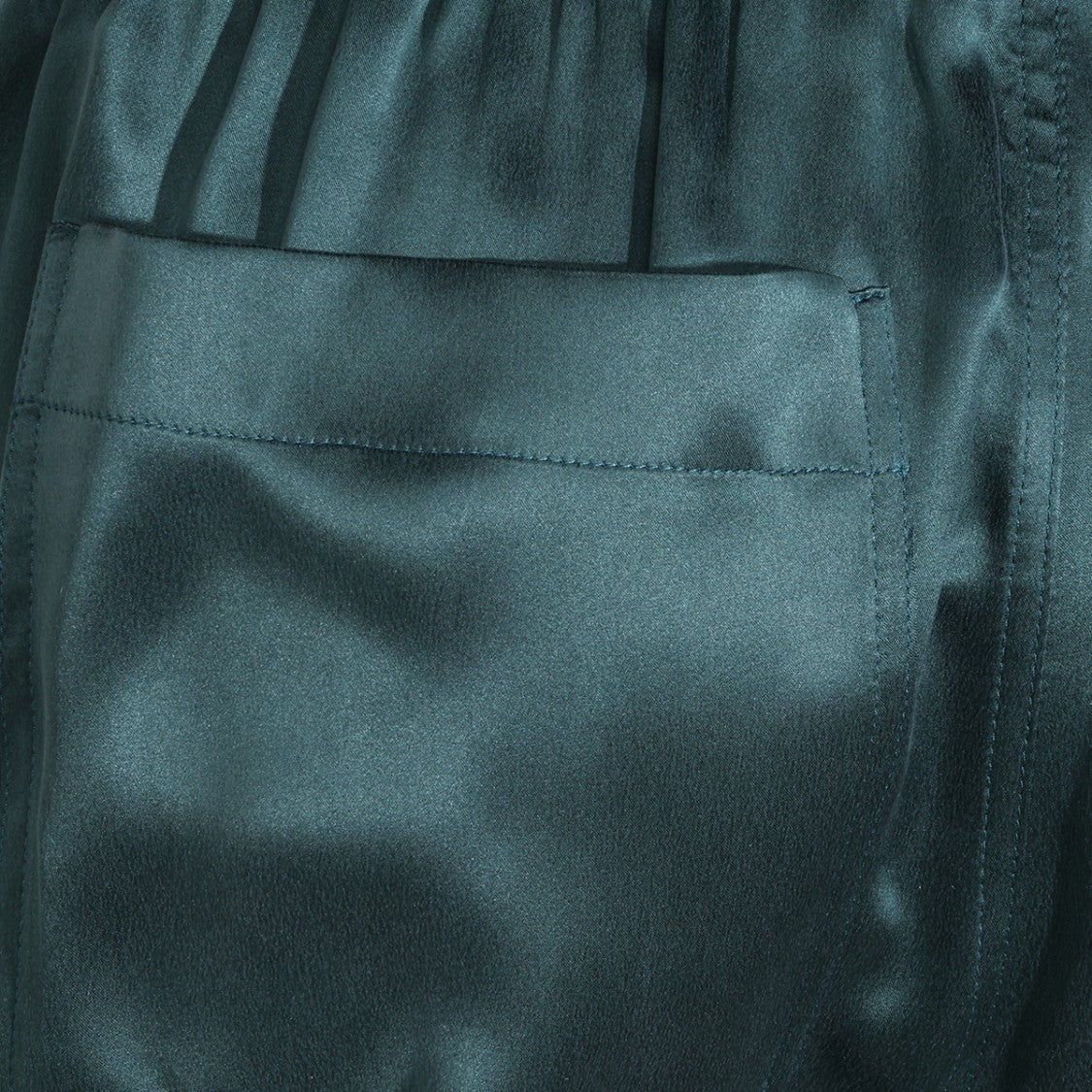 Tom Ford Straight-Leg Trousers With Velvet Textured Waistband