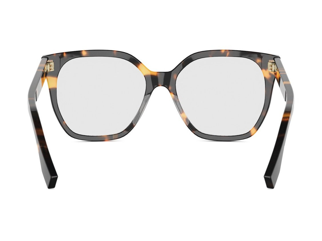 Fendi Fe50087i Bold Oversized Tortoiseshell Eyeglasses