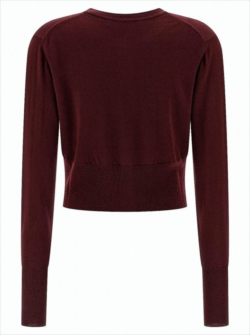 Vivienne Westwood Cropped Cardigan With Round Neckline