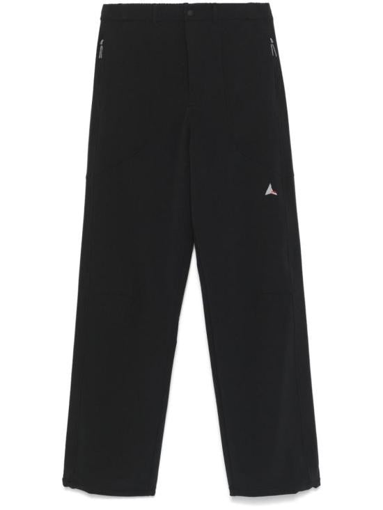 Roa Straight-Leg Pants With Minimalist Design And Side Zip Pockets
