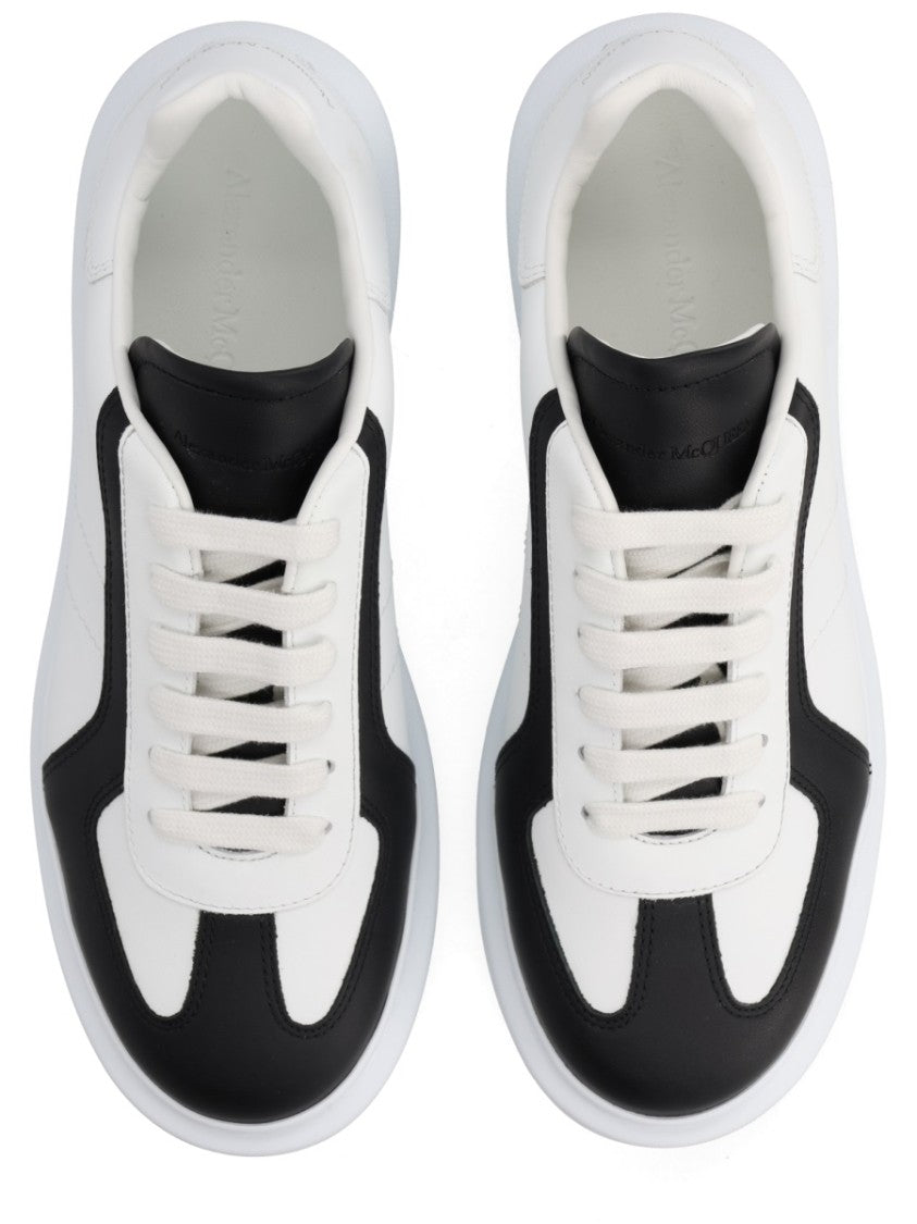 Alexander Mcqueen Oversized White Base Black Sneakers