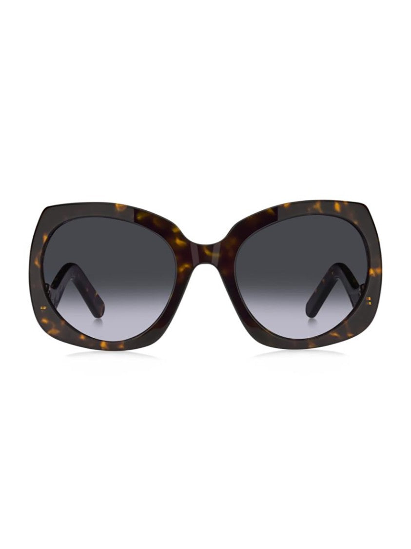 Marc Jacobs Oversized Cat-Eye Sunglasses With Tortoiseshell Pattern