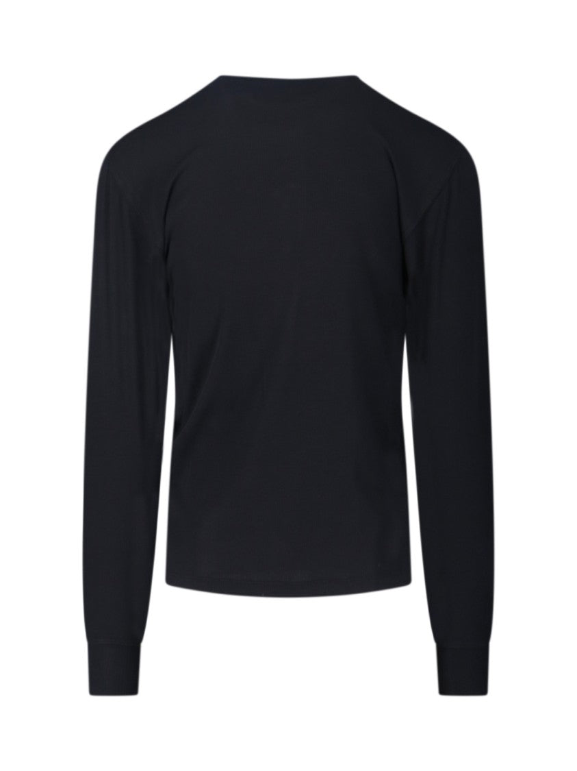 Tom Ford "Henley" T-Shirt – Black