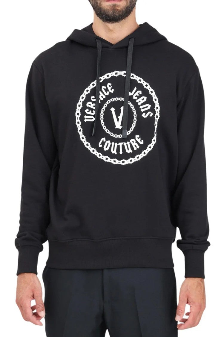 Versace Jeans Couture Men's Sweatshirt - Black/White
