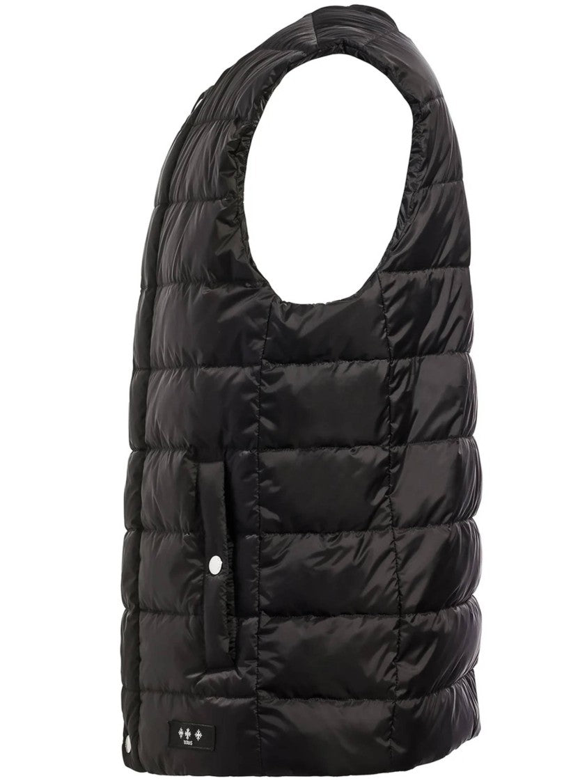 Tatras Black Salonicco Quilted Nylon Puffer Vest