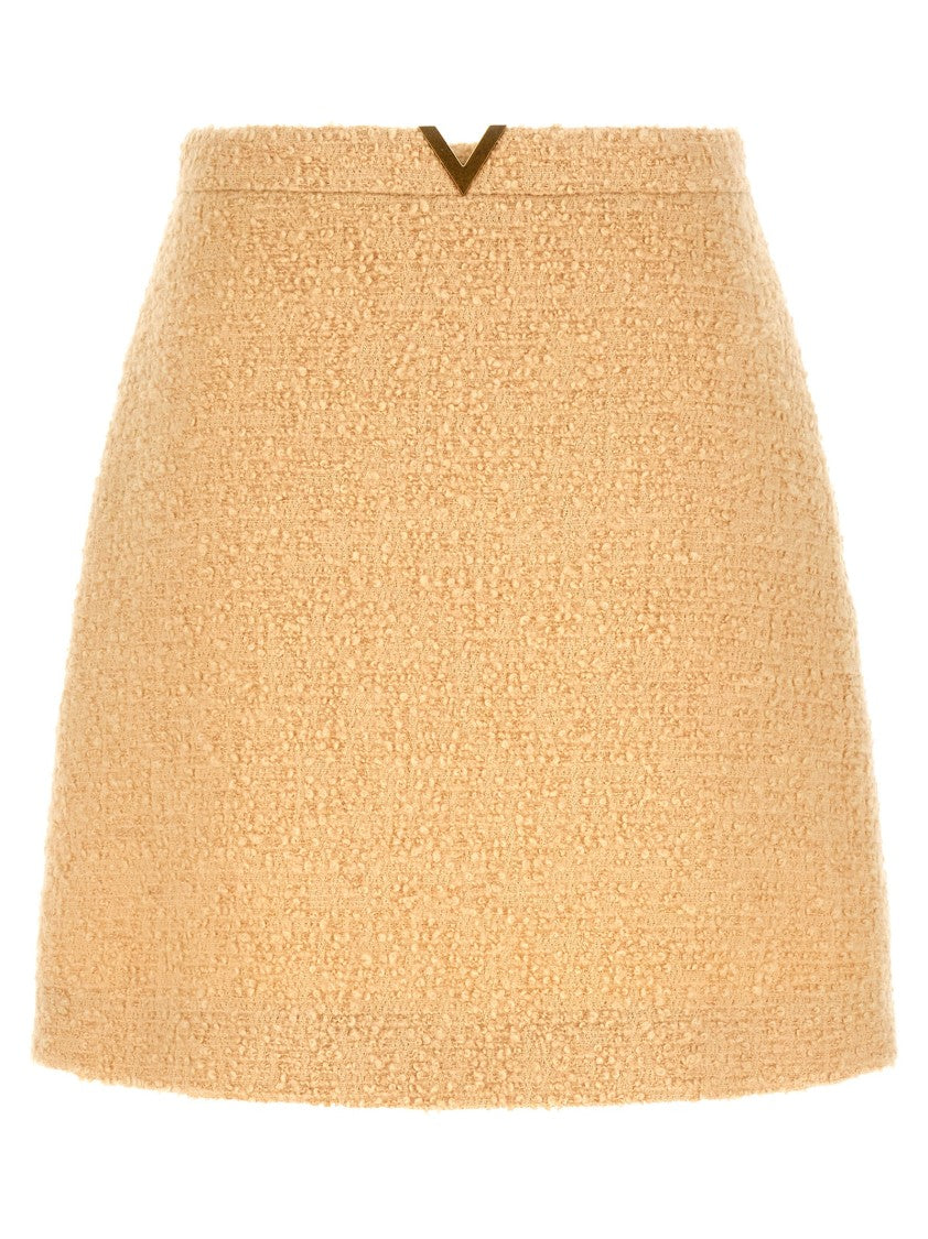 Valentino Garavani 'V Gold' Skirt