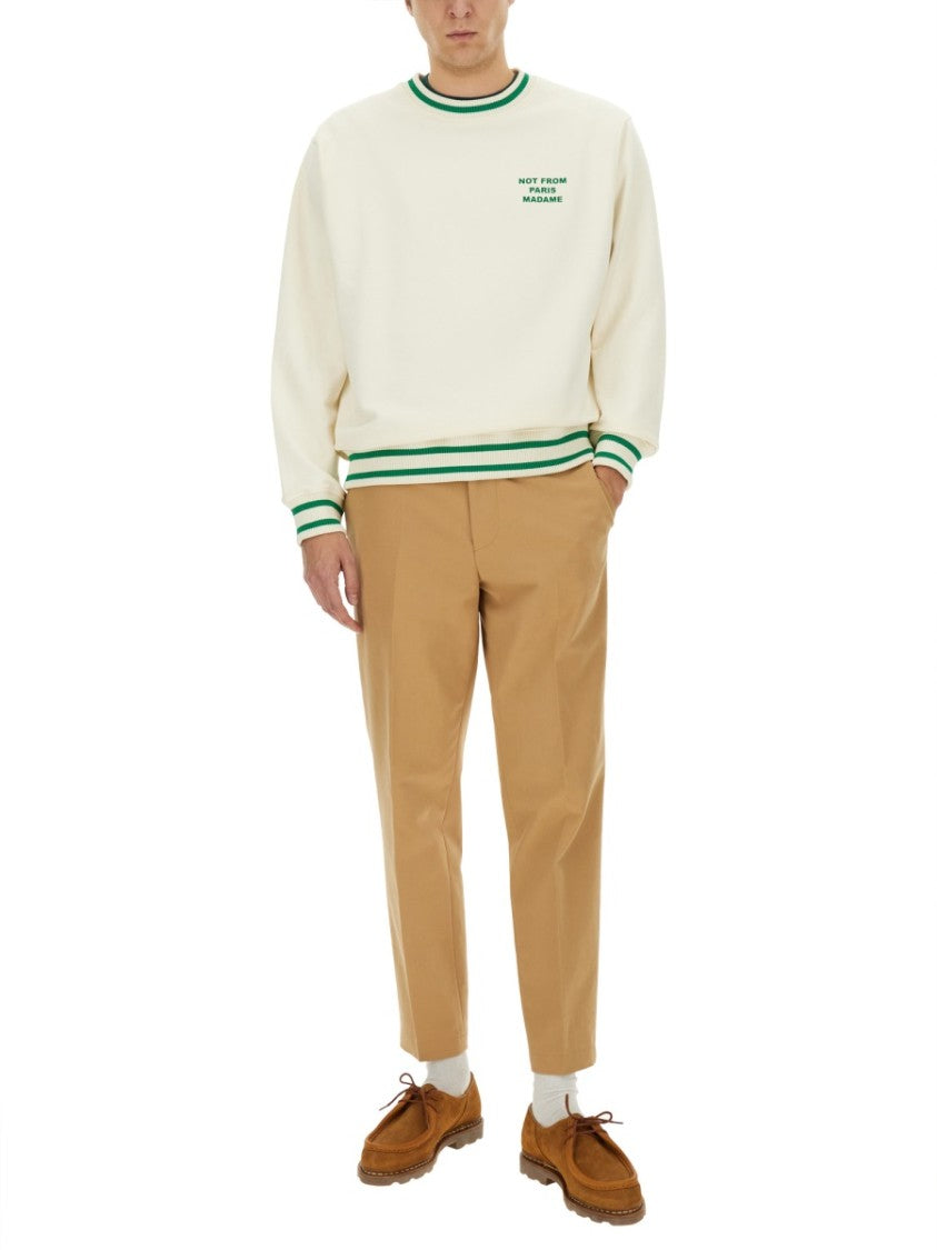 Drôle De Monsieur "Slogan" Sweatshirt