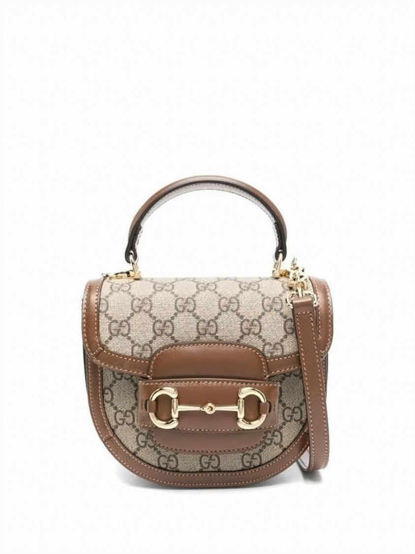 Gucci Mini Top Handle Bag With Curved Base