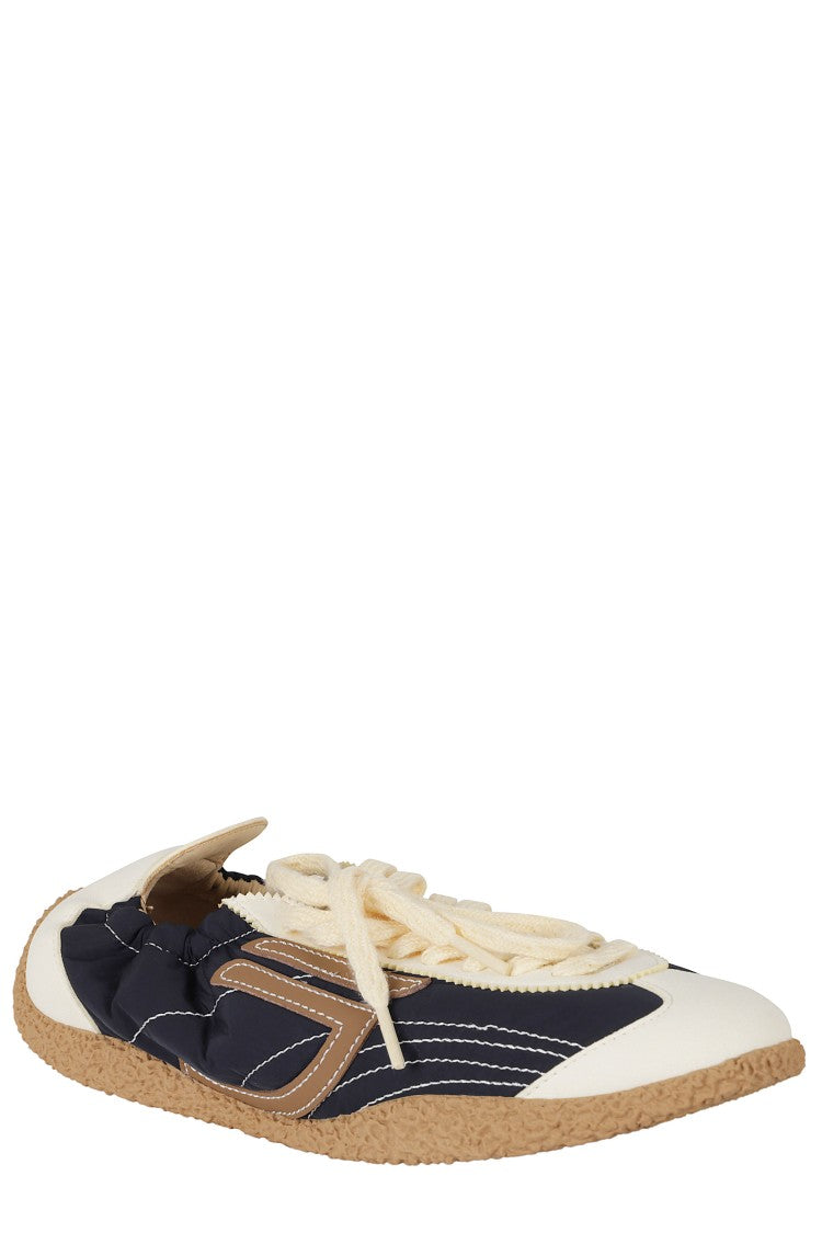 Puraai 9.01 Corsa Running Fabric-Leather Sneakers
