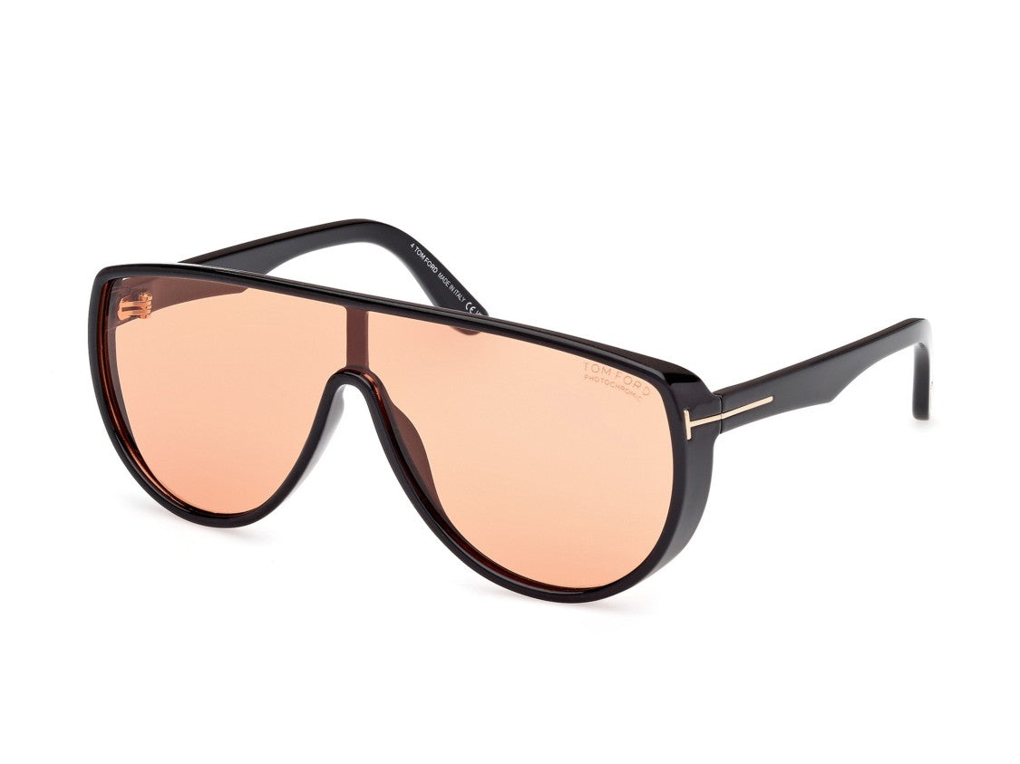 Tom Ford Amber Ft1182 Oversized Shield Sunglasses