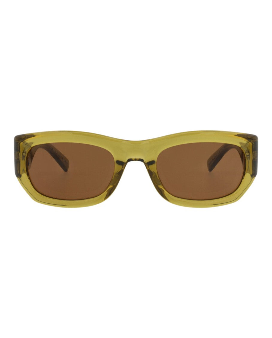 Saint Laurent Round-Frame Bio Injection Sunglasses