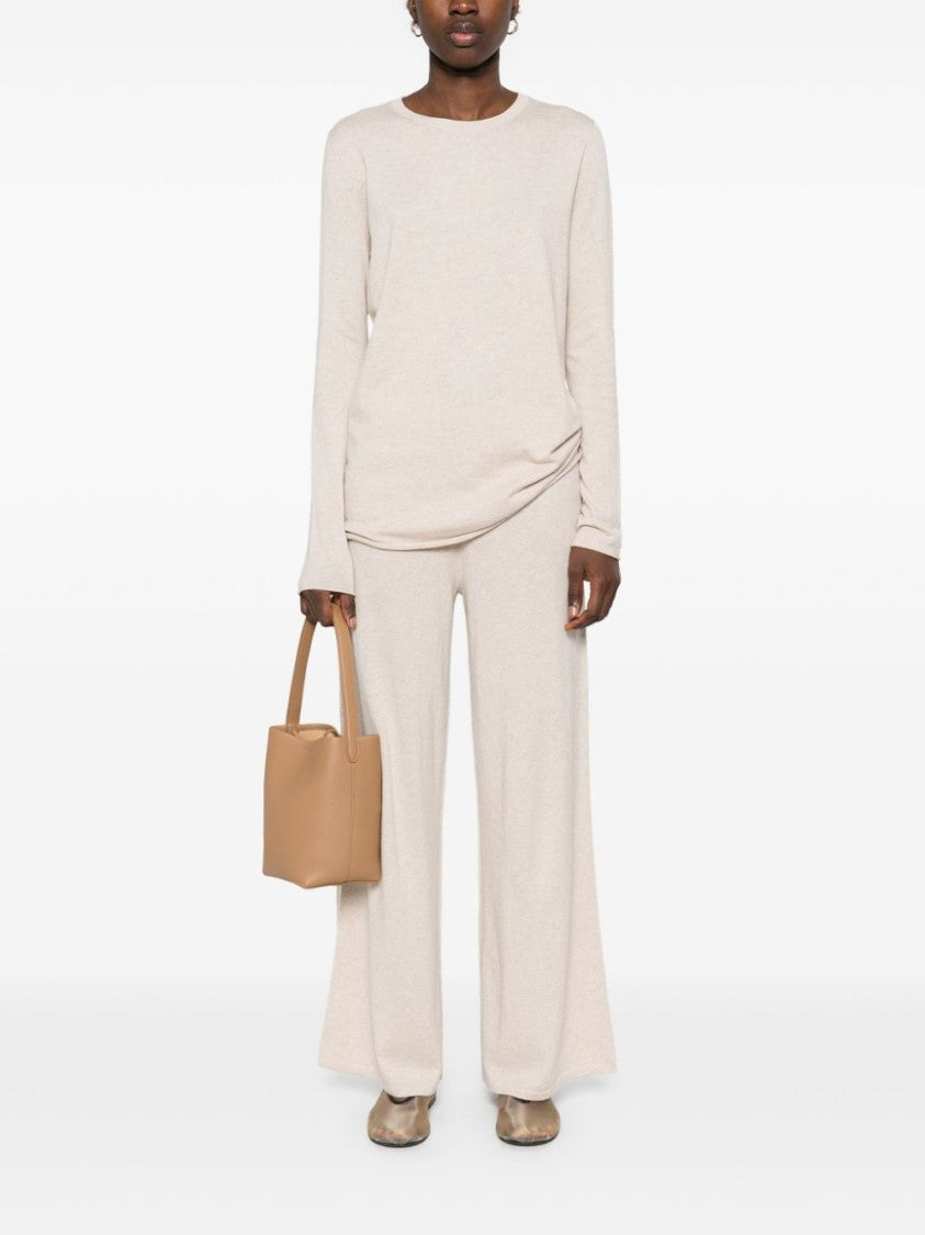 Lisa Yang Sand Beige Sweatpants