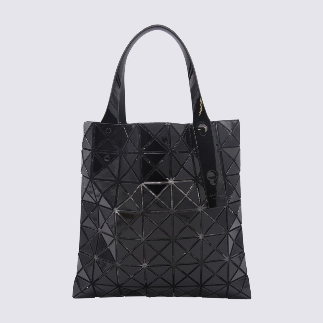 Bao Bao Issey Miyake Geometric Handbag With Glossy Finish