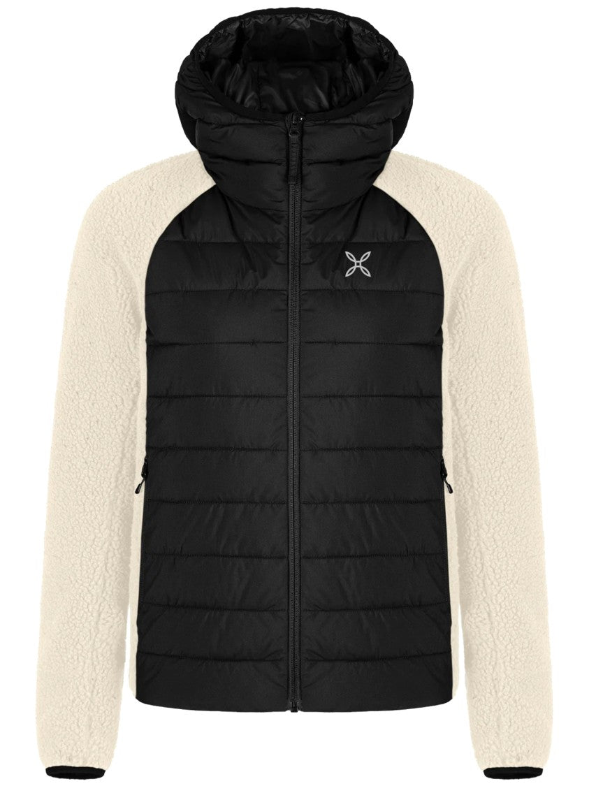 Montura Hybrid Sherpa-Fleece Jacket With Quilted Front And High Collar