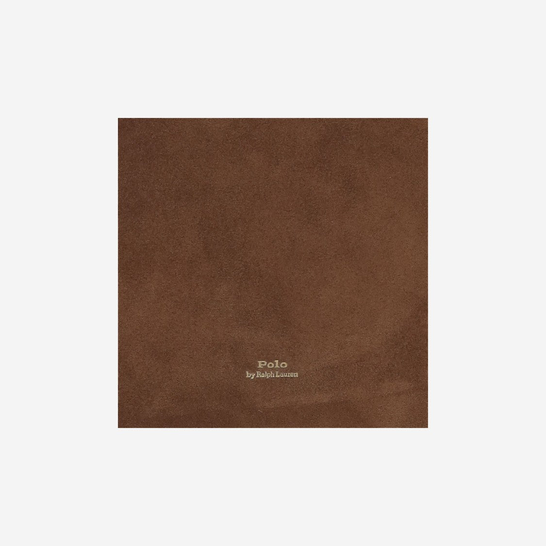 Polo Ralph Lauren Polo Id Shoulder Bag In Suede Leather
