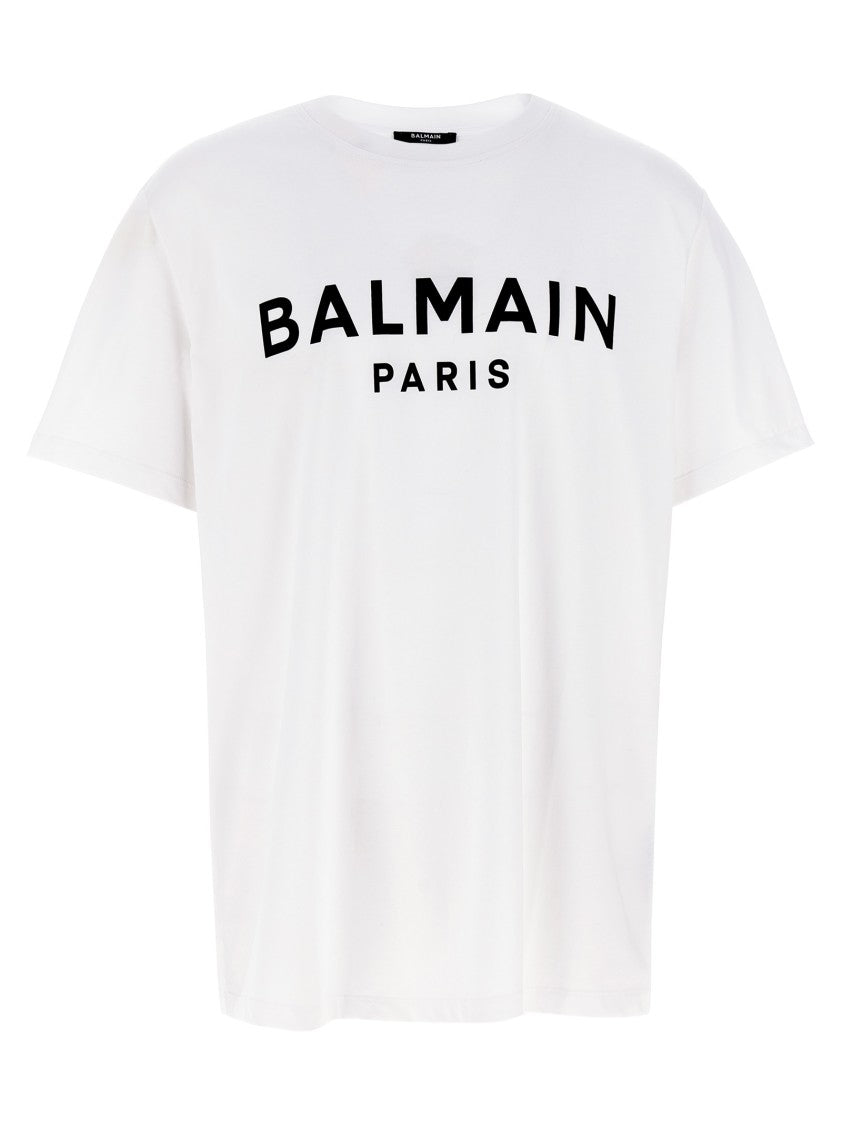 Balmain Organic Cotton Logo T-Shirt