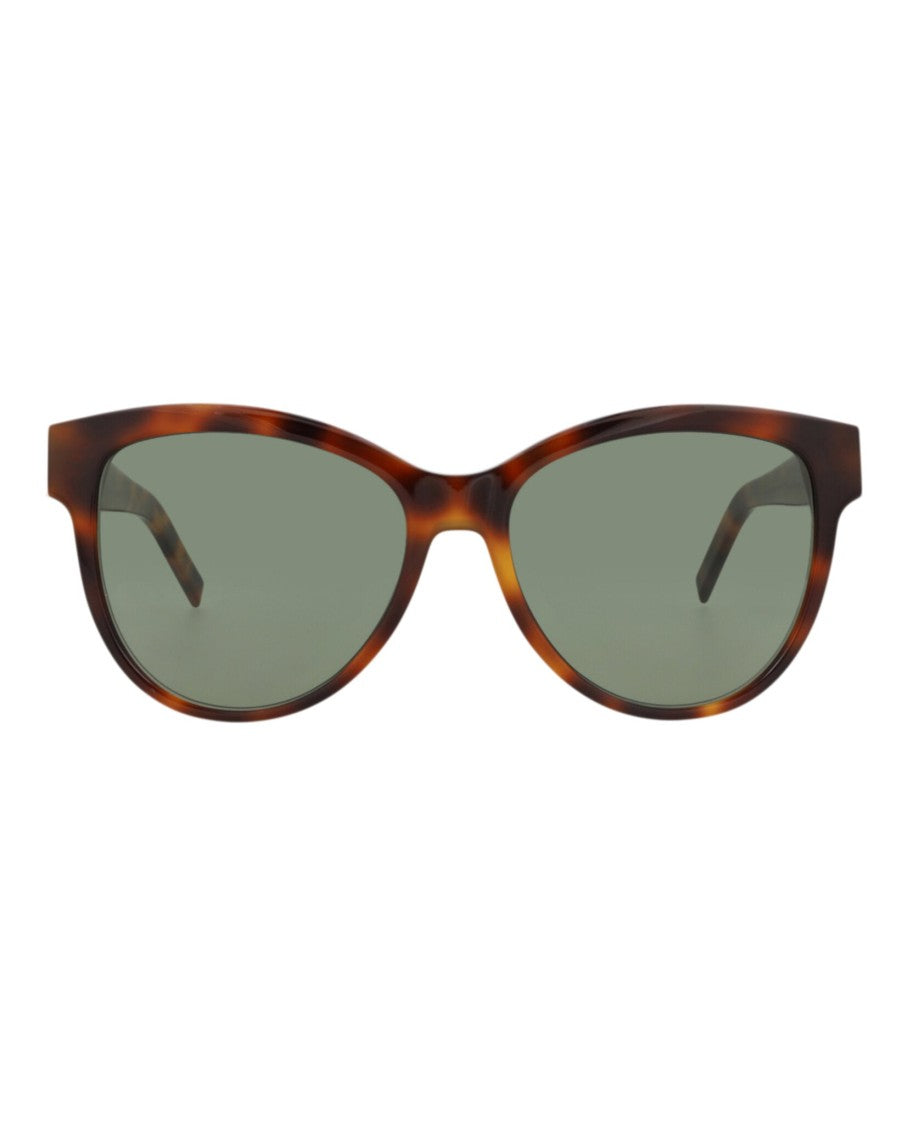 Saint Laurent Round-Frame Recycled Acetate Sunglasses