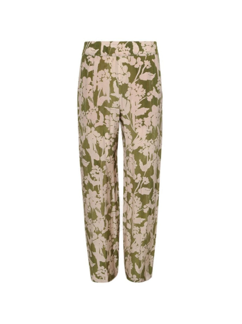Victoria Beckham Pyjama Trouser Parakeet And Blush