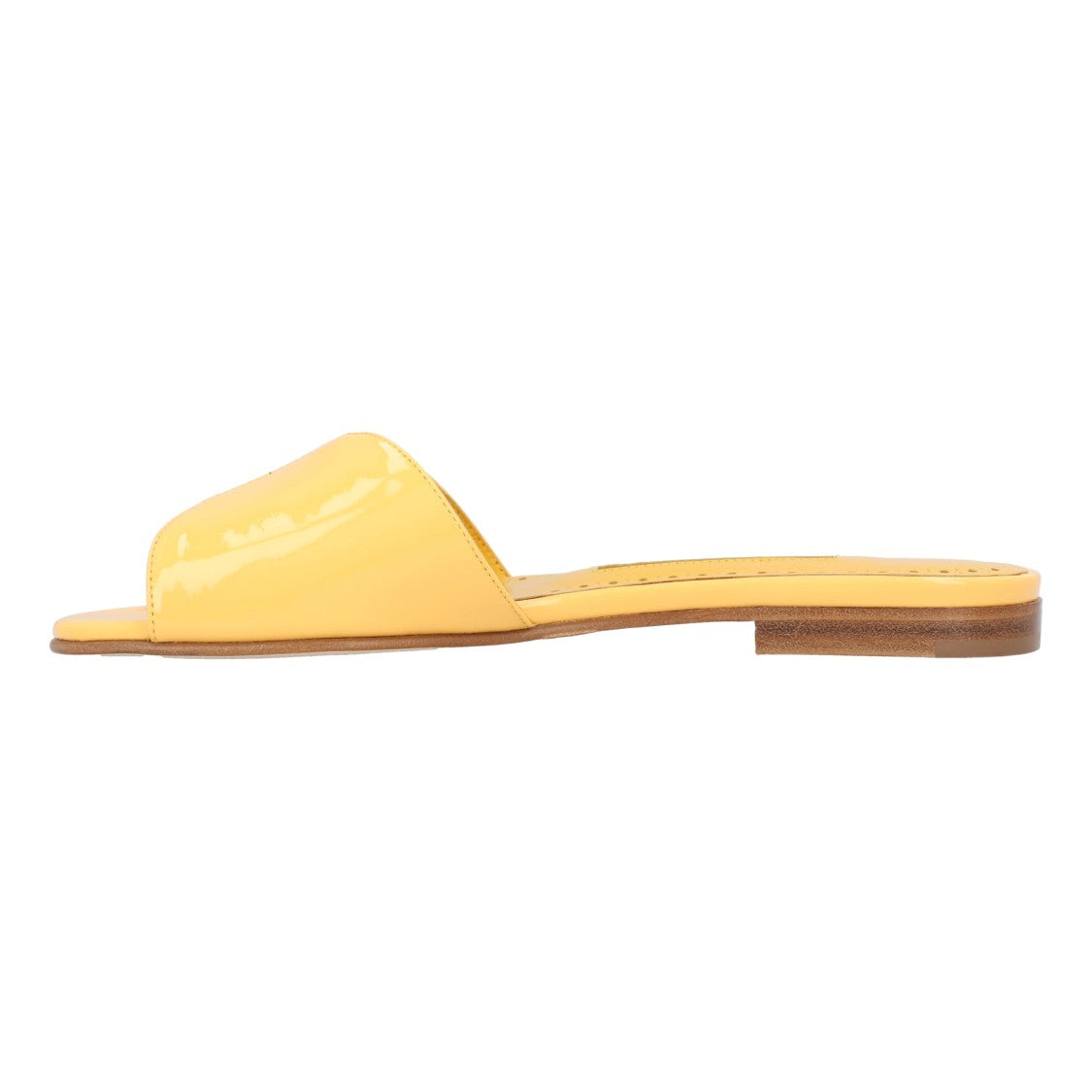 Manolo Blahnik Houramu Flat Yellow