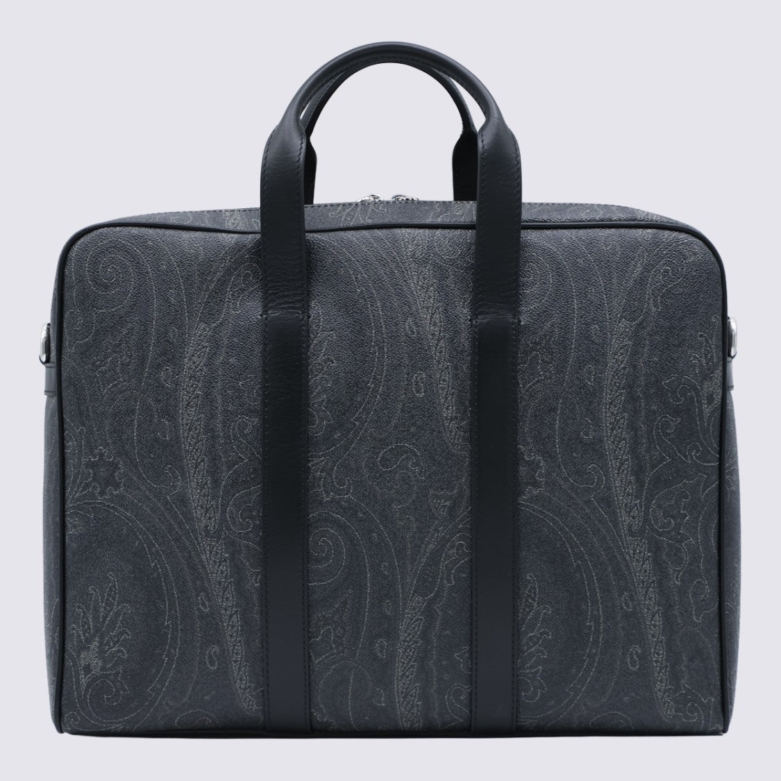 Etro Structured Briefcase-Style Bag With Subtle Paisley Pattern
