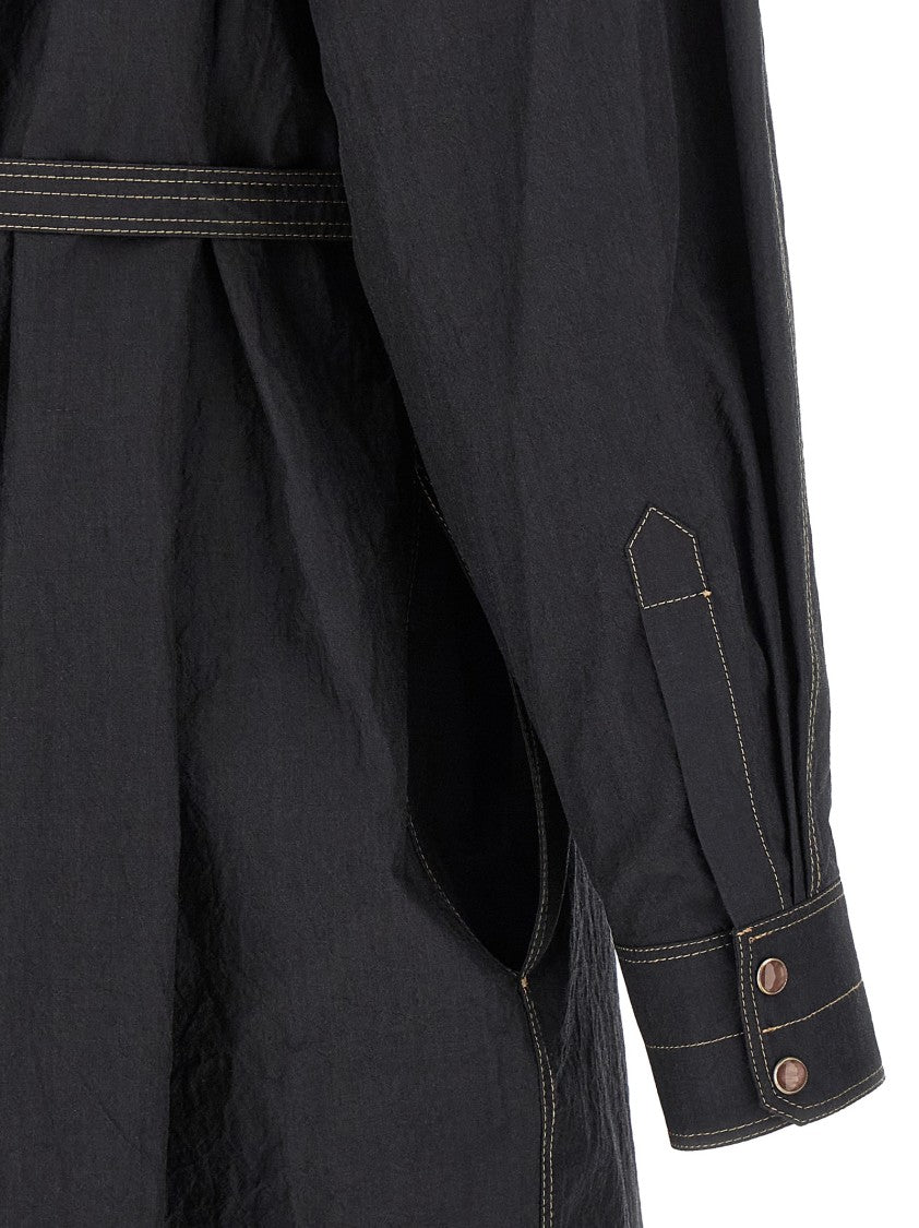 Lemaire 'Asymmetrical Shirt' Dress