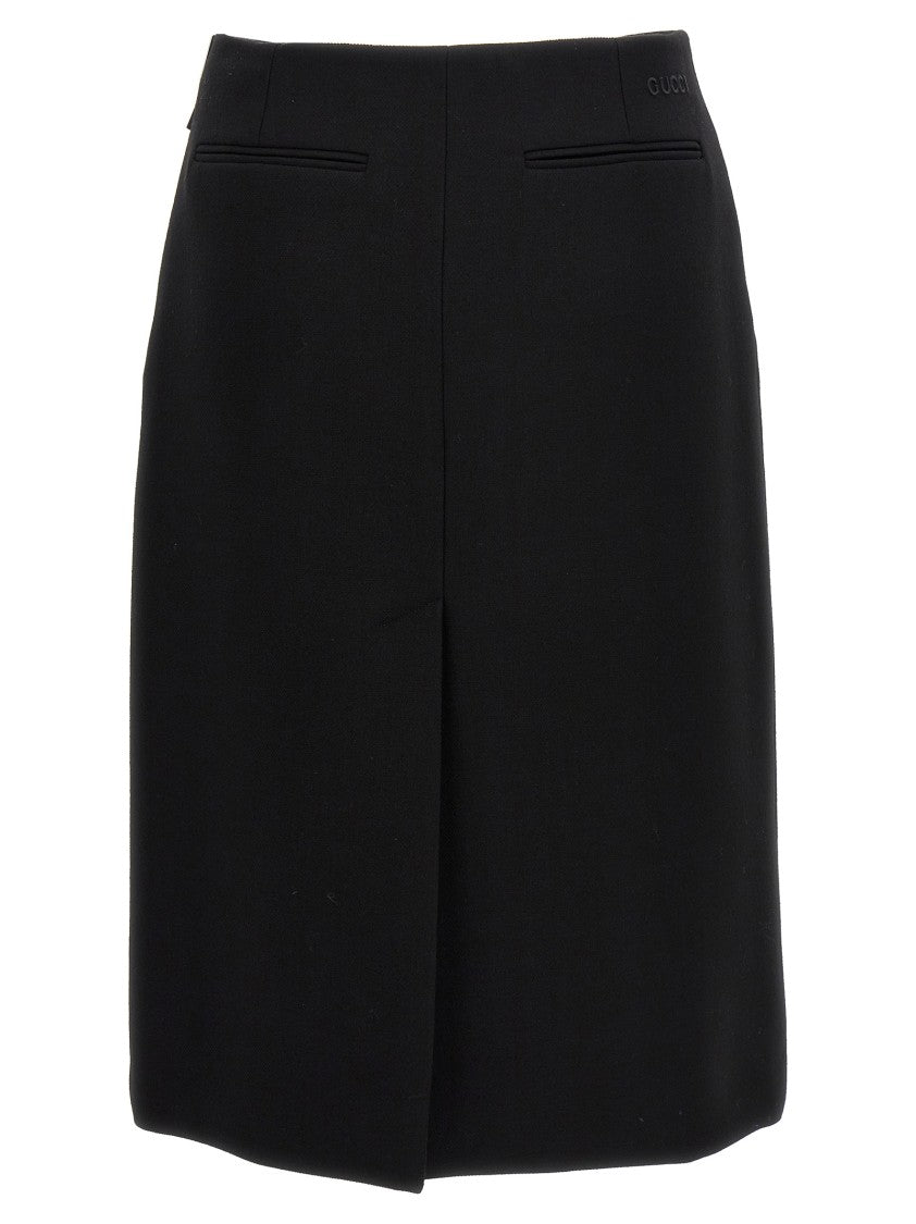 Gucci Crêpe Skirt