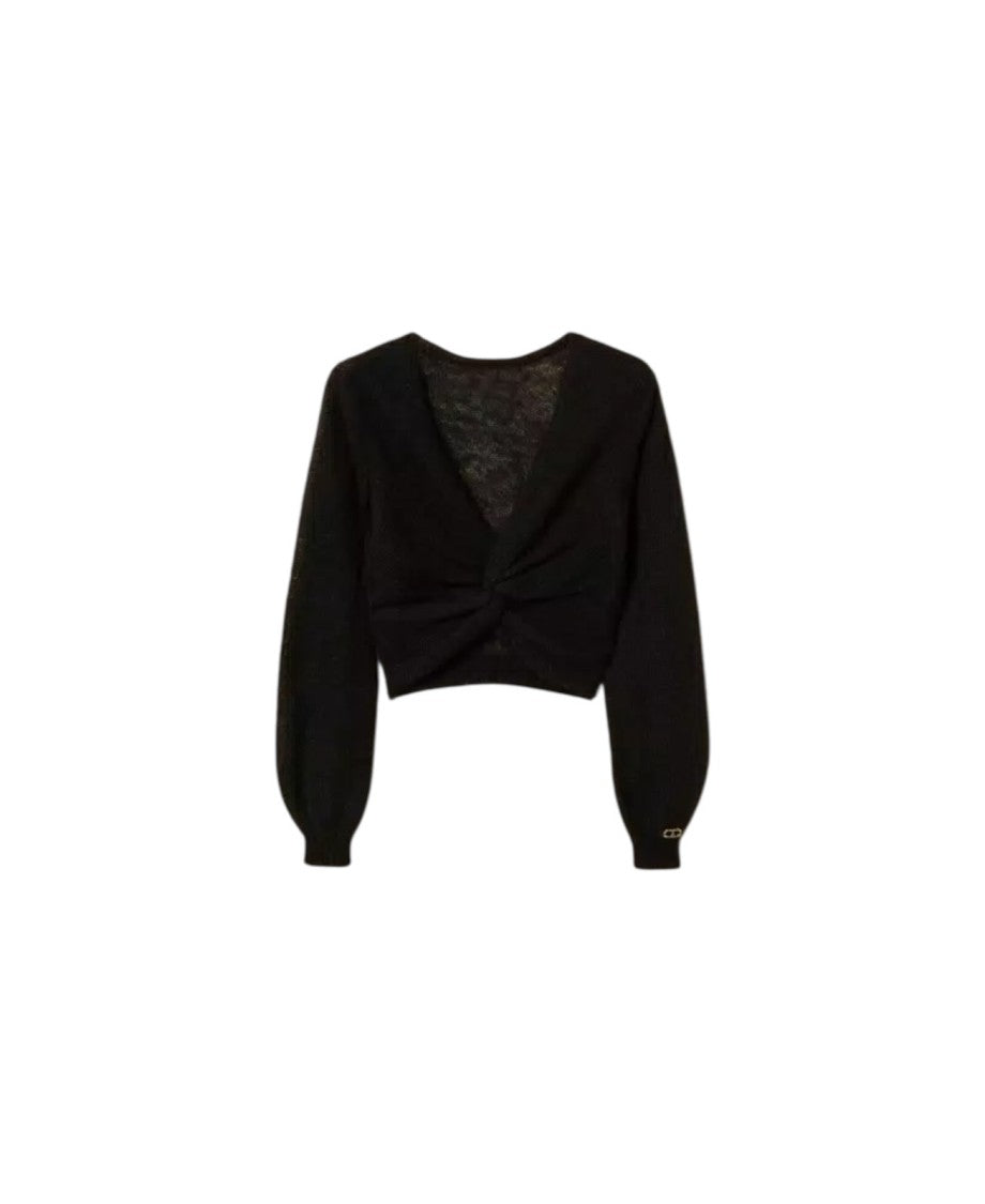 Twin-Set Reversible Mohair Blend Knitwear