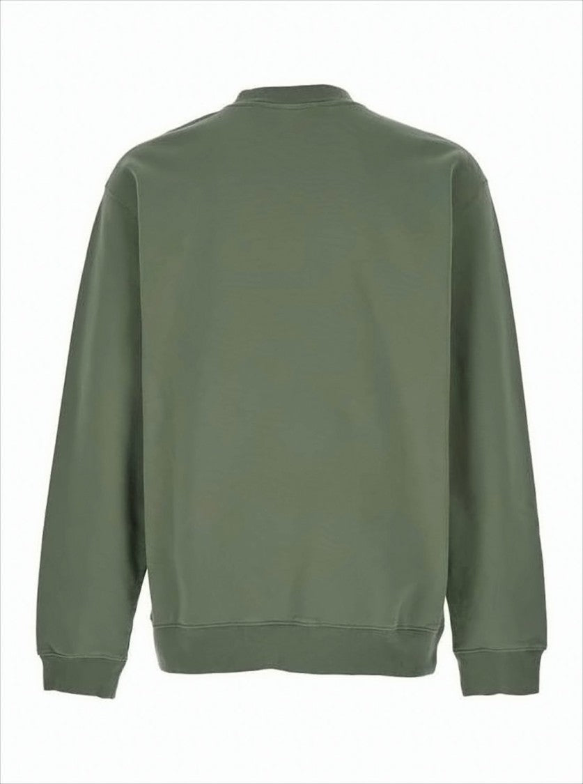 Jacquemus Relaxed Fit Long-Sleeve Sweatshirt With Ribbed Cuffs