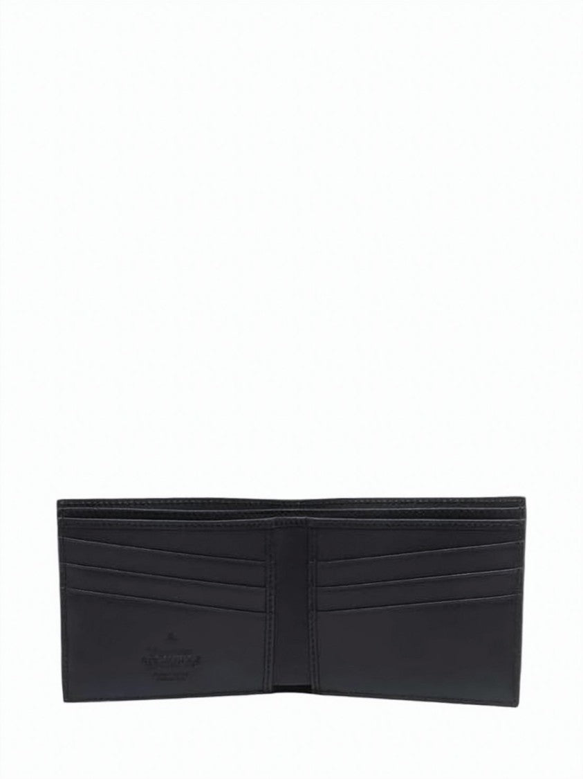 Vivienne Westwood Bifold Wallet In Smooth Calf Leather