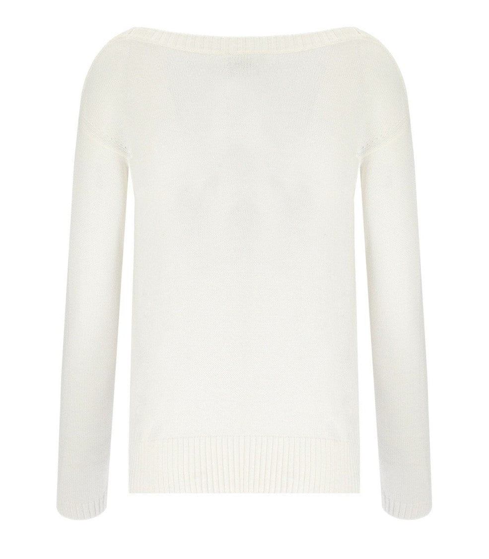 Max Mara Svago White Sweater