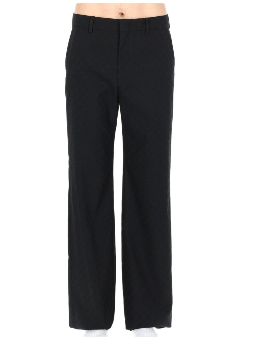 Gucci Straight-Leg Tailoring Pants With Clean Minimalist Design