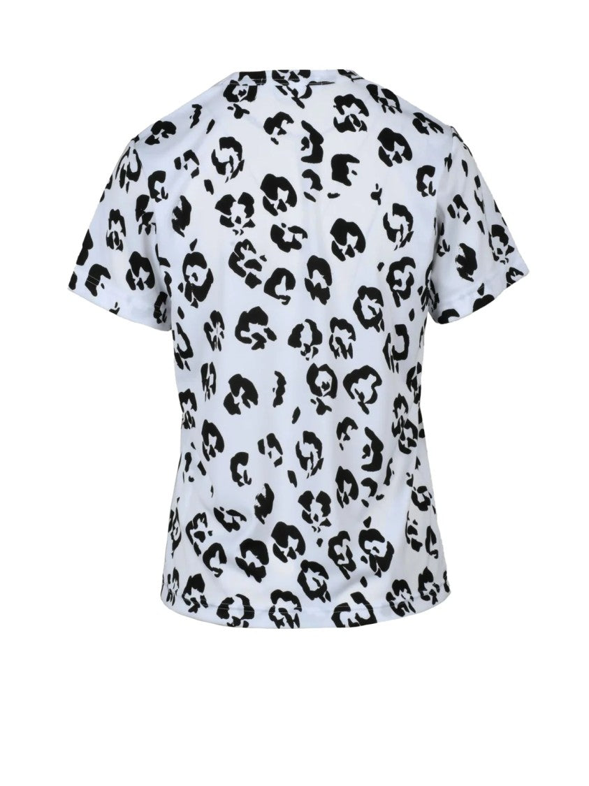 Comme Des Garçons White/Black T-Shirt Polyester