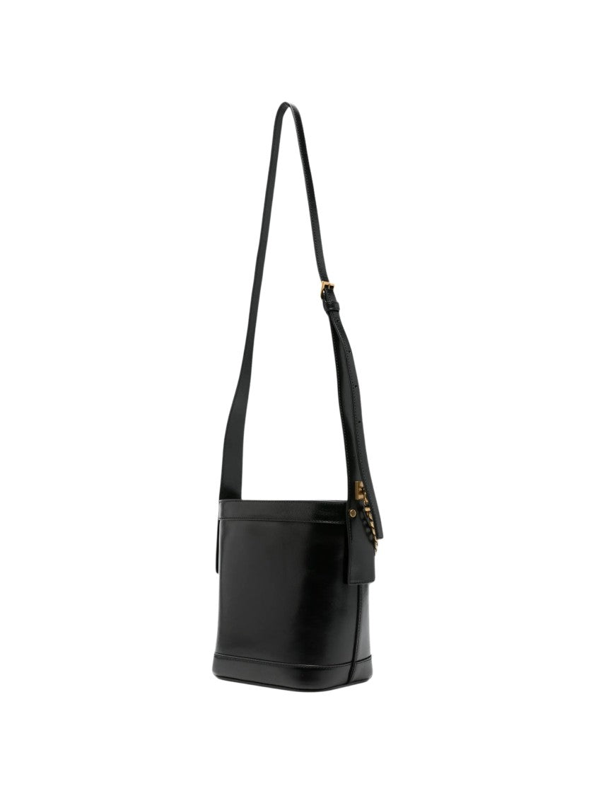 Versace Mini Bucket Bag With Medusa 95 Plaque And Gold-Tone Accents
