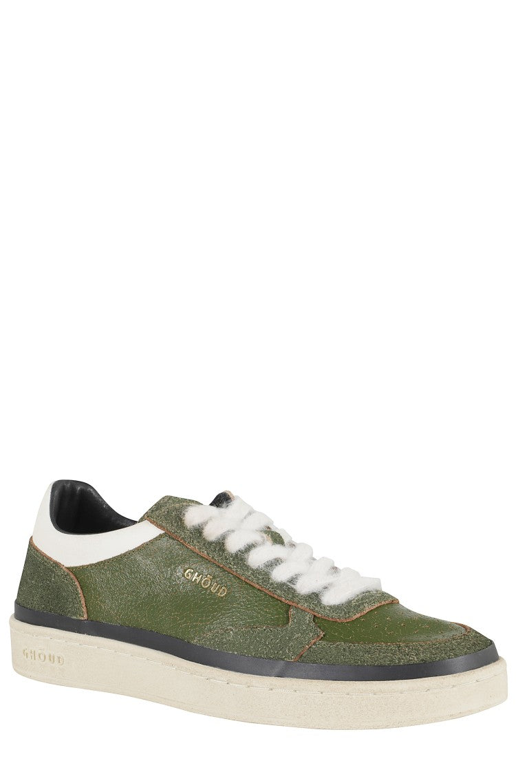 Ghoud Brushed Low Sneakers With Suede Inserts