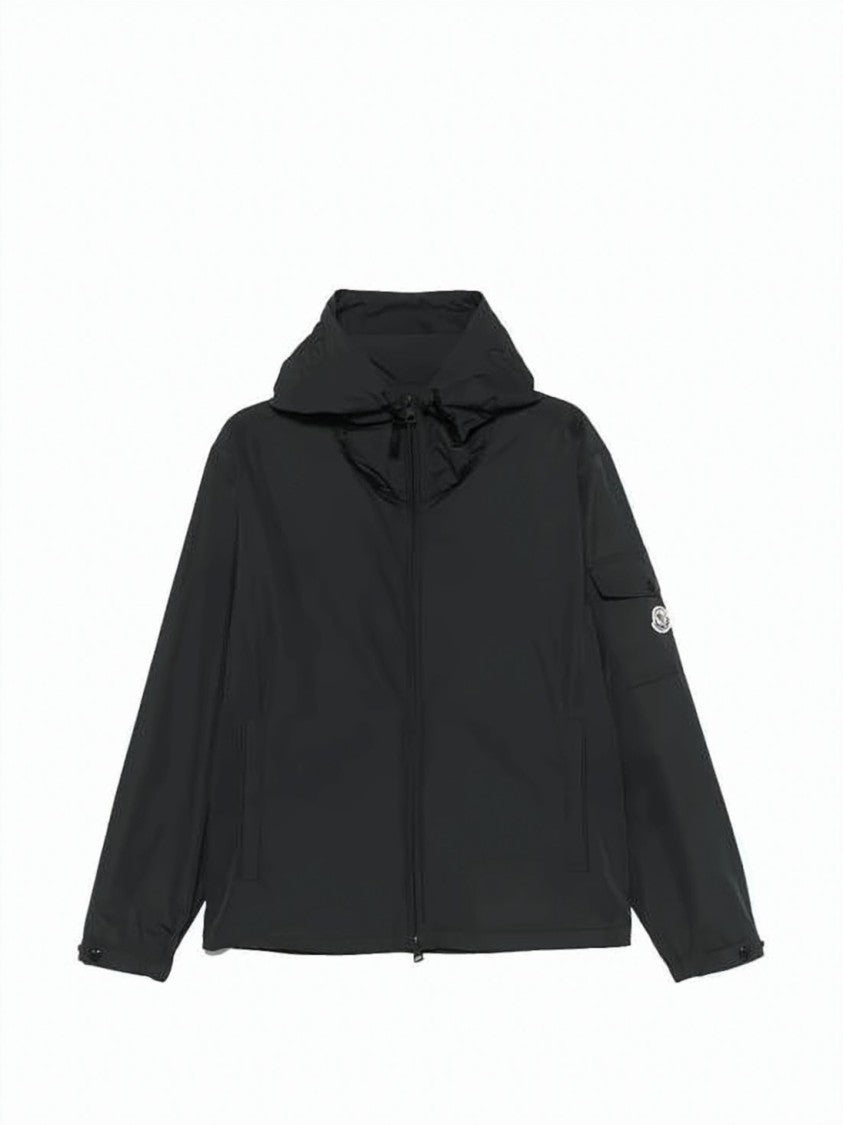 Moncler Polyester Jacket With Hood