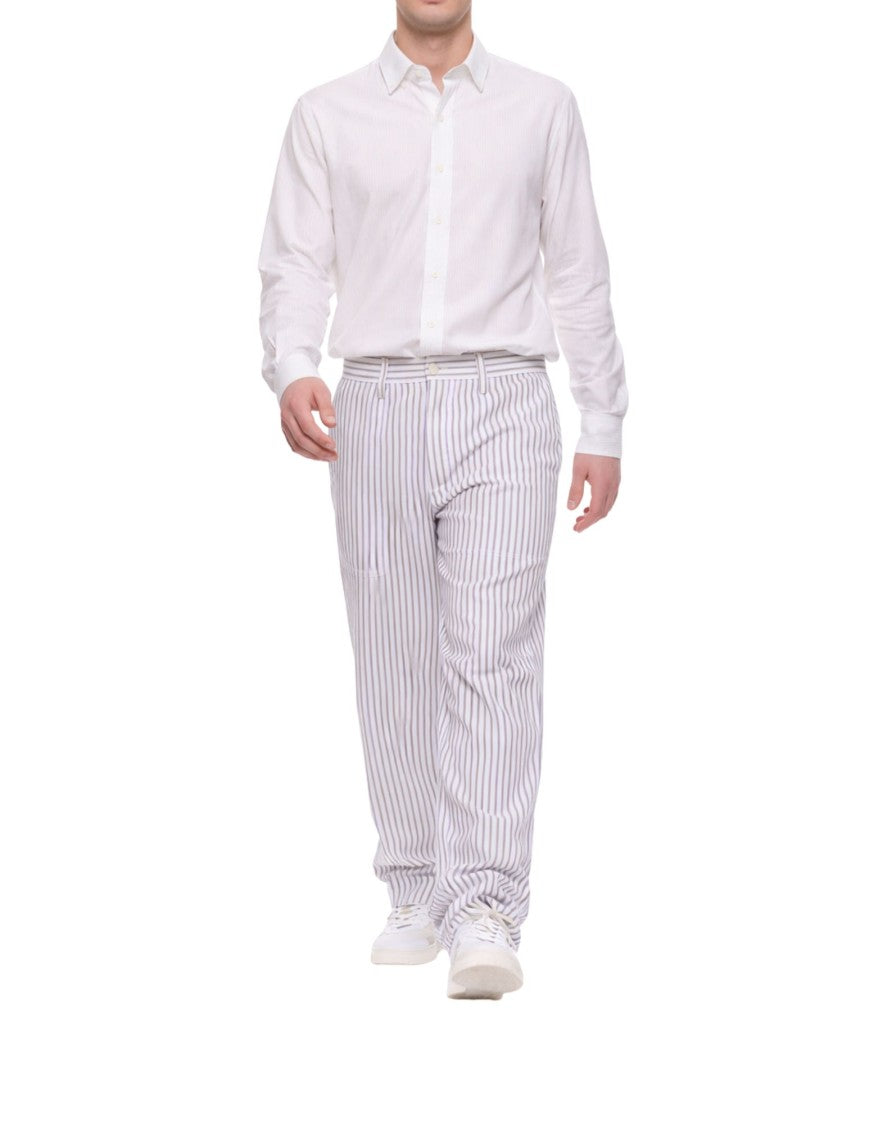 Cellar Door Zac Men’S Striped Cotton Pants