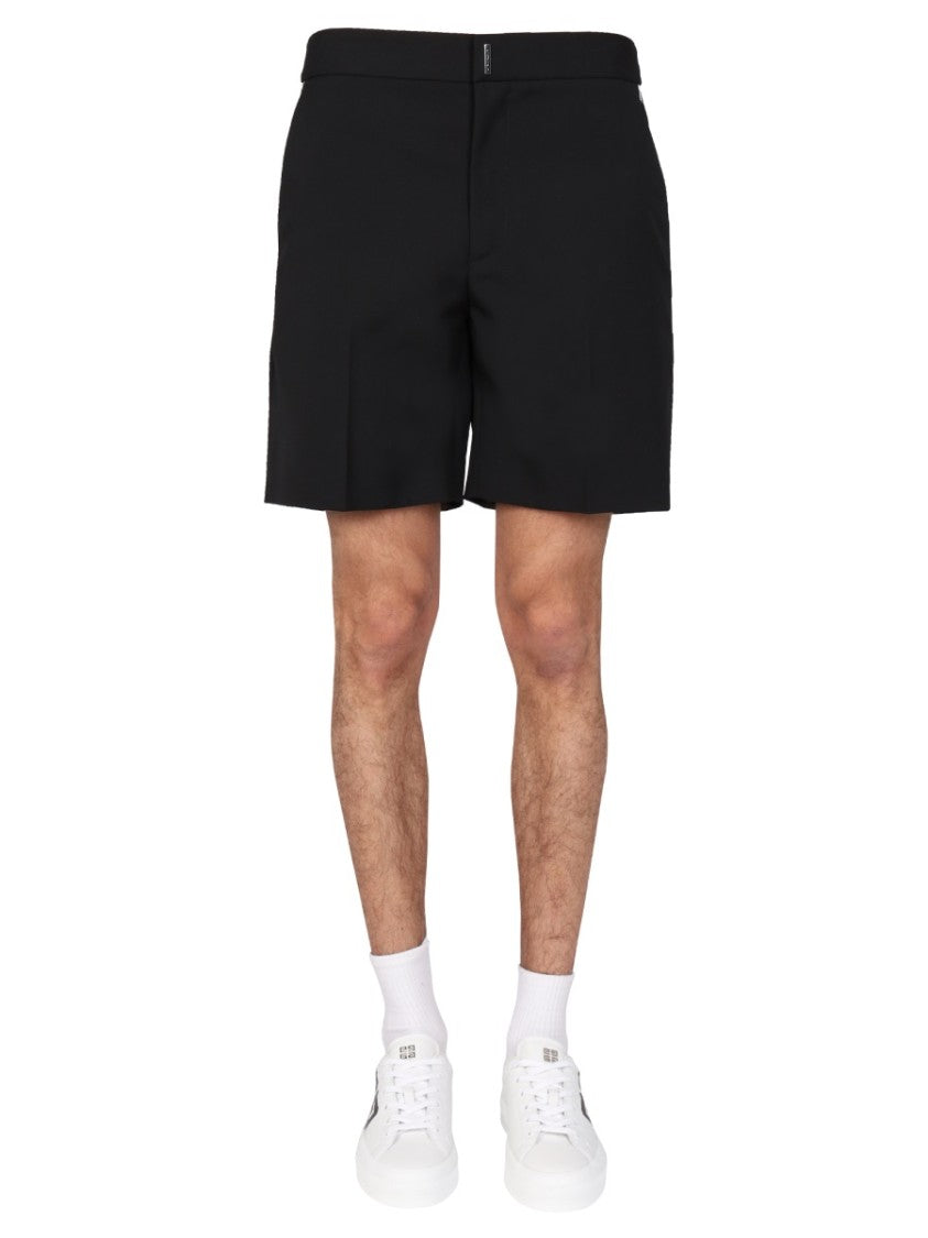 Givenchy Logo Bar Bermuda Shorts