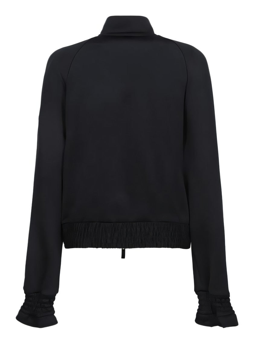 Moncler Black Hooded Sweatshirt